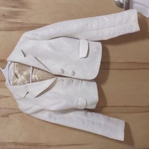 White old navy blazer size xs